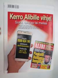 Alibi 2017 nr 11, Polttopulloisku pizzeriaan - Rainer Espoossa, Iskelmälaulaja puukotti ihailijansa hengiltä, Niko Kunnasmäki surmasi tuntemattoman miehen