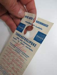 Volvo - Hyvä auto paremmaksi säännöllisellä huollolla -tarkastuslipuke - Keskusautohalli Oy -service check list