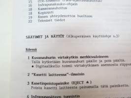 Blaupunkt RTV-319 kuvanauhuri (videonauhuri) käyttöohje / instructions in finnish