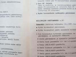 Blaupunkt RTV-319 kuvanauhuri (videonauhuri) käyttöohje / instructions in finnish