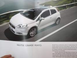 Fiat Punto 2010 -myyntiesite / brochure
