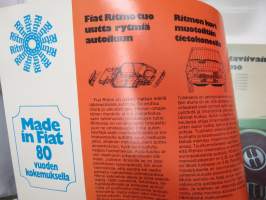 Fiat Ritmo 1980 -myyntiesite / brochure