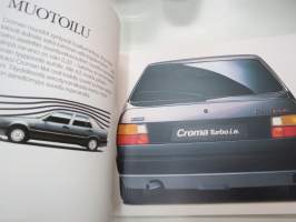 Fiat Croma -myyntiesite / brochure