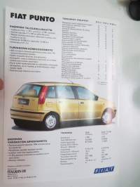 Fiat Punto -myyntiesite / brochure