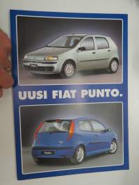 Fiat Punto -myyntiesite / brochure