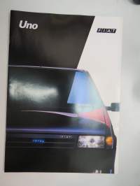 Fiat Uno -myyntiesite / brochure