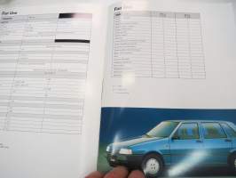 Fiat Uno -myyntiesite / brochure