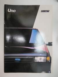 Fiat Uno 1990 -myyntiesite / brochure