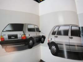 Fiat Uno 1990 -myyntiesite / brochure