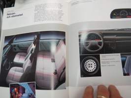 Fiat Uno 1990 -myyntiesite / brochure