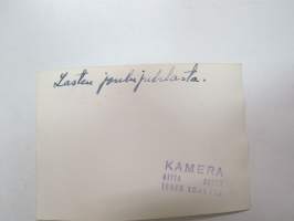 Lasten joulujuhlasta 1941 -valokuva / photograph