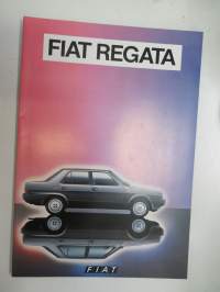 Fiat Regata 1984 -myyntiesite / brochure