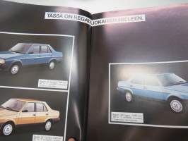 Fiat Regata 1984 -myyntiesite / brochure