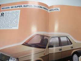 Fiat Regata 1984 -myyntiesite / brochure