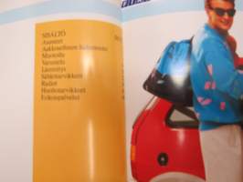 Fiat Tarvikkeita (automyyjän käyttöön tarkoitettu, ei yleisölle) tuoteluettelo / myyntiesite / brochure