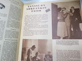 Seura 1956 nr 24, 13.6.1956, Tanssi on sokeankin taito, - Juho Karvinen &amp; Raimo Tanskanen, Kelloseppä-kalastaja Antti Sammallahti, Laulava lihapulla June Richmond...