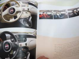 Fiat 500 2010 -myyntiesite / brochure