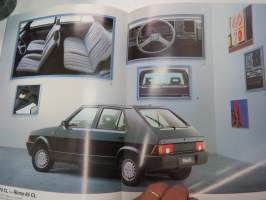 Fiat Ritmo -myyntiesite / brochure