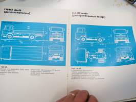 Fiat 130 NC keskiraskas kuorma-auto -myyntiesite / brochure