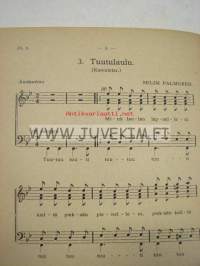 Miesäänisiä lauluja Sortavalan laulujuhliin 1926.
