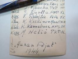 II Armeijakunnan jääpallomestarit Auran Pojat 1944 -valokuva / photograph