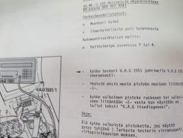 Volkswagen &amp; Audi Service - Volkswagen Passat 1988- KE-Motronic-suihkutus- ja sytytyslaitteisto (4-syl.) -service booklet