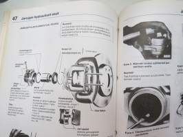 Volkswagen &amp; Audi Service - Korjausohjeet Volkswagen Passat, Santana vuosimallista 1981 lähtien, Alusta -service booklet