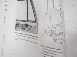 Volkswagen &amp; Audi Service - Korjausohjeet Volkswagen Passat, Korin asennustyöt -service booklet