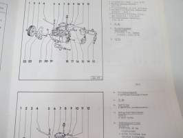 Volkswagen &amp; Audi Service - Korjausohjeet Volkswagen Passat 1981-1988 CR, CY, CK, Diesel-ruiskutus- ja hehkutuslaitteisto -service booklet
