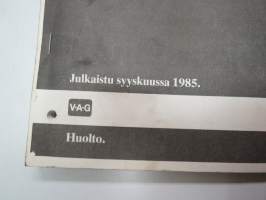 Volkswagen &amp; Audi Service - Korjausohjeet Volkswagen Passat Sähkölaitteet -service booklet