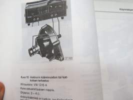 Volkswagen &amp; Audi Service - Korjausohjeet Volkswagen Passat Sähkölaitteet -service booklet