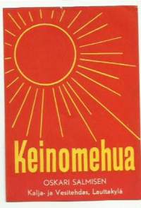 Keinomehua -   juomaetiketti