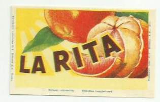La Rita -   juomaetiketti