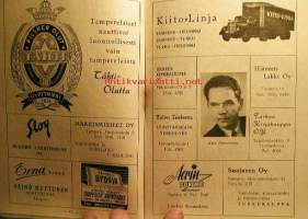 Tampereen teatteri   1951-52