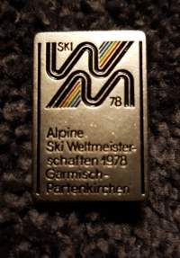 Alpine Ski Weltmeister-schaften 1978 Garmisch-Partenkirchen - pinssi