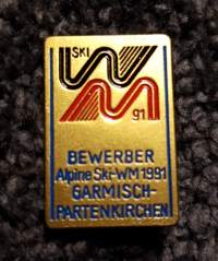 BEWERBER Alpine Ski Weltmeister-schaften 1991Garmisch-Partenkirchen - pinssi