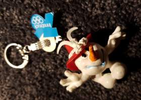 Innsbruck Olympics mascot Schneemandl 1976 - key chains