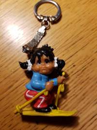 Ski WM Garmisch Partengirchen mascot Susy 1978 - keychains