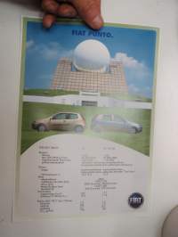 Fiat Punto -myyntiesite / brochure