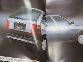 Fiat Tipo 1989 -myyntiesite ruotsiksi / brochure in swedish