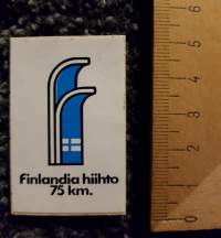 Finlandia hiihto 75 km tarra