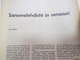 Sensuuri - Jyväskylän ylioppilaslehti 5-vuotisjulkaisu 1966, sisältää monipuolisesti artikkeleita tuolloisesta sensuurista ja sensuurikeskustelusta yhteiskunnassa
