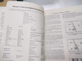 Rover Three Thousand Five (3500) and Rover 3500S Workshop Manual -korjaamokäsikirja englanniksi