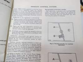 Rover Three Thousand Five (3500) and Rover 3500S Workshop Manual -korjaamokäsikirja englanniksi
