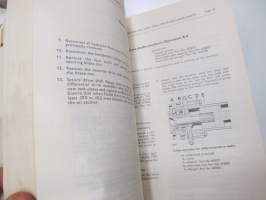 Rover Three Thousand Five (3500) and Rover 3500S Workshop Manual -korjaamokäsikirja englanniksi