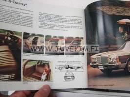 Chrysler-Plymouth 1977 Wagons -myyntiesite