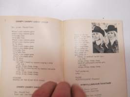 Toivelauluja 89 -songs