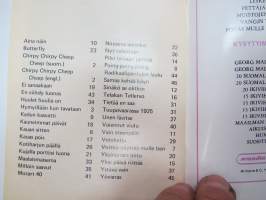 Toivelauluja 89 -songs