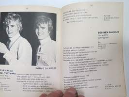 Toivelauluja 88 -songs