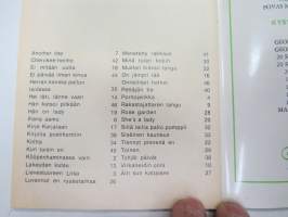Toivelauluja 88 -songs